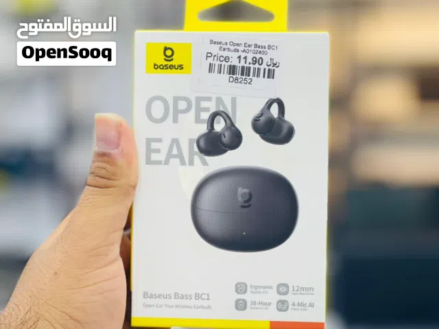 Brand New Baseus open earbuds in Oman Durability 18 Months Warranty