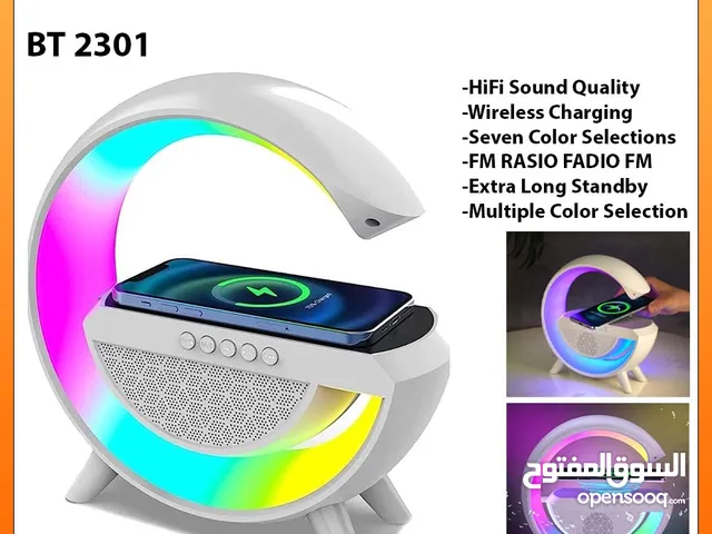 LED Wireless Charging RGB Speaker BT2301 ll Brand-New ll