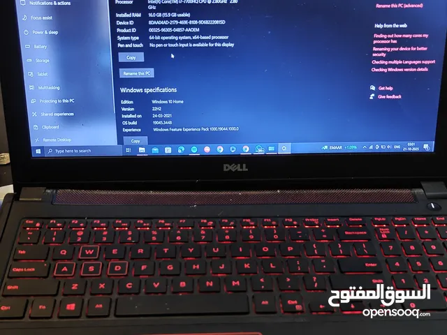 Dell Inspiron 15 5577 Gaming Laptop Series, 128 GB SSD, 1TB HDD, GTX 1050 4GB Graphic Card