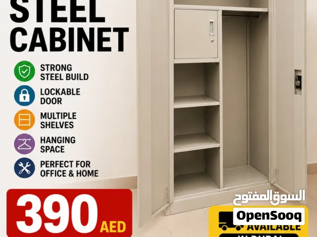 steel cabinet 2door new for sale