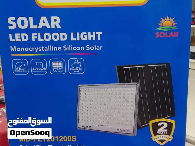 Name: SOLAR LED FLOOD LIGHT Brand:Monocrystalline Silicon Solar12 Battery: 3.2V 20Ah —6V-25W Solar