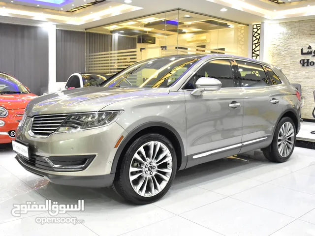 MKX 2.7 ECOBoost AWD ( 2016 Model ) in Beige Color GCC Specs