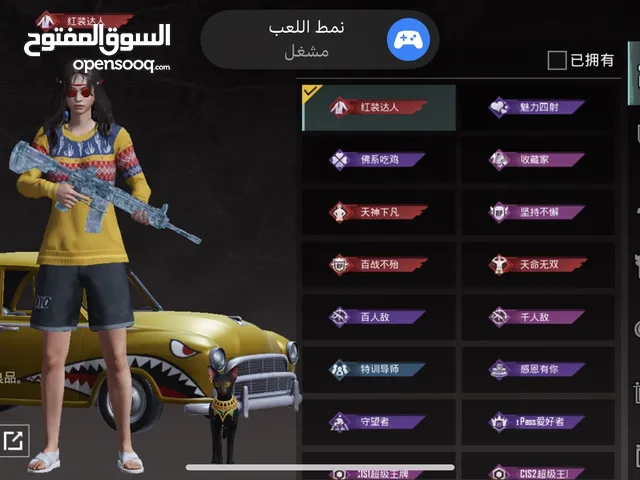 حساب ببجي العالميه