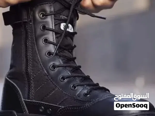 بسطار لون اسود جديد عدد 2