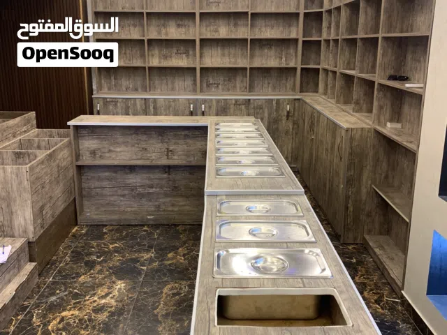 ديكور محل اراجيل للبيع بحالة الجديد