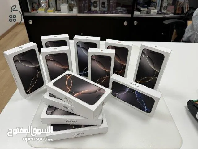 IPhone 16 pro max 256GB جديد كفالة شرق  أوسط