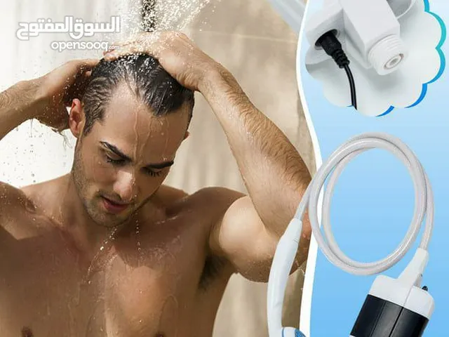 رأس دش كهربائي محمول