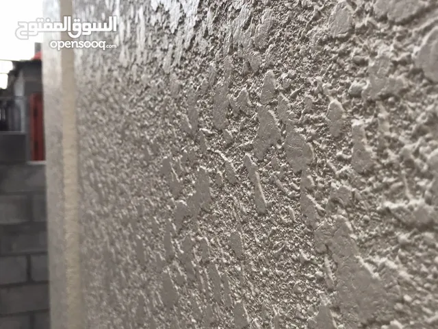صبغ خارجي ( تكسو ) 2 ريال للمتر شامل كل شيي _ الحسام للتجارة والمقاولات