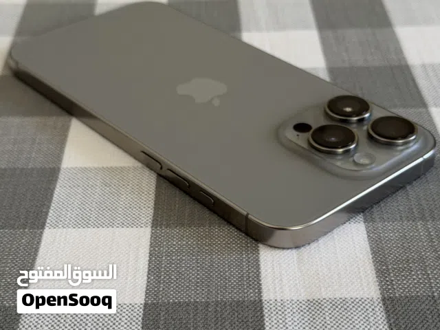 iPhone 15 pro max natural titanium 256GB used good condition