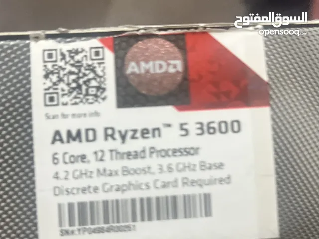Ryzen 5 3600 6 core 12 thread processor للبيع