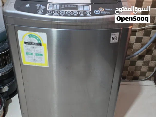 غساله نوع LG بحال ممتازه 9 كيلو انفرتر توفير طاقه