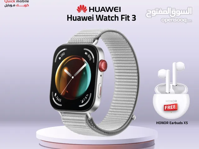HUAWEI WATCH FIT 3 NEW /// ساعة هواوي فيت 3 جلد الجديدة