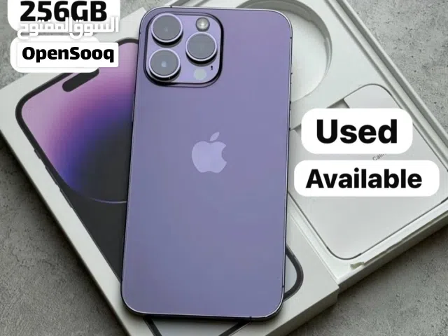 iPhone 14ProMax256Gb Arabic version Clean Clear condition Less use 93% battery health