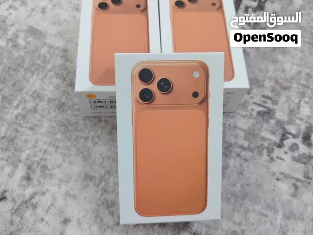 يتوفر إيفون 17 برو تقليد حجم صغير لون واحد   ذهبي  رام 8 جيجا ذاكره 512