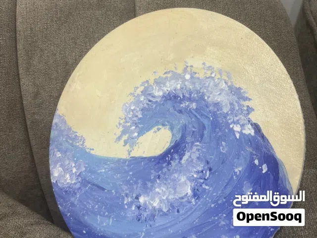 لوحة بطابع امواج المحيط