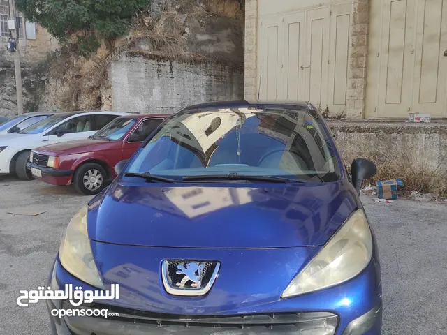 بيجو 207 موديل 2008 للبيع بحالة جيدة في نابلس