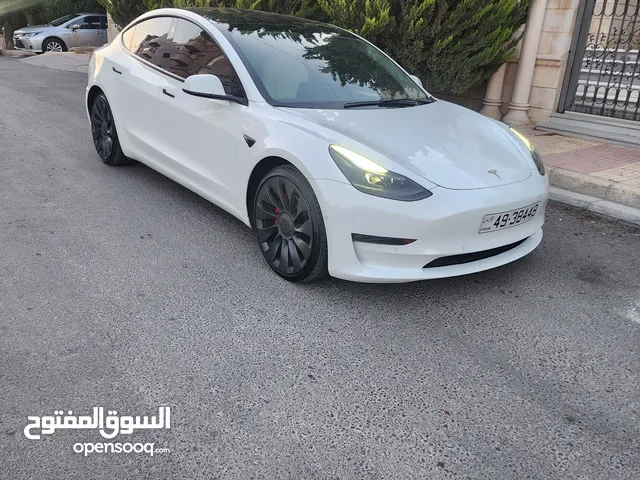 تيسلا 3 محركين اوروبي جمرك جديد مدخلين شحن 500 بيرفورمينس