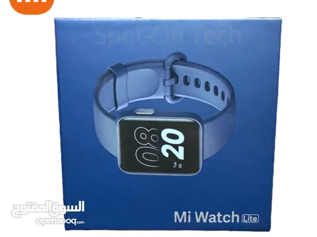 ساعة ذكية من شاومي بحالة جيدة مع خدش خفيف بجانب الشاشة
