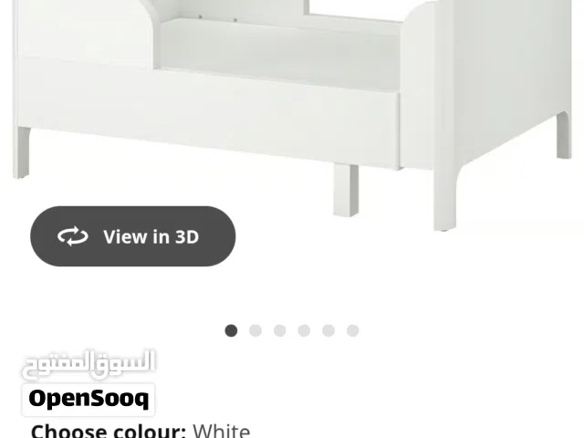 تخت ايكيا مع فرشه مستعمل بحاله جيده جدا