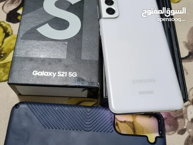 مستعمل Samsung S21 5G امريكي رام 16 جيجا 128 أغراضة والكرتونه متوفر توصيل