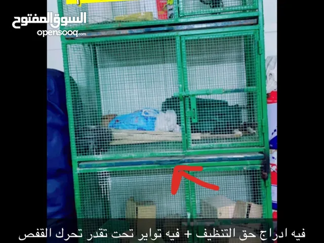 للبيع قفص ثلاث طوابق او ثلاث خانات For sale a house cage