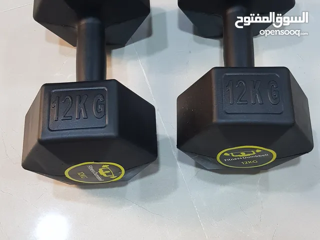دمبلص رياضي 12 كغم – جديد بسعر مغري