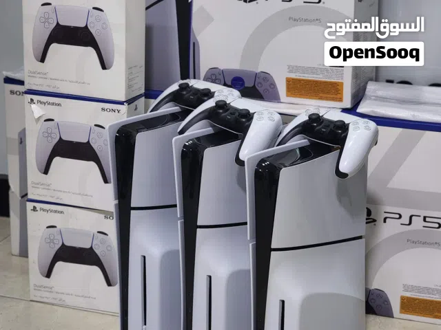 بلايستيشن 5 سلم نسخة اوربي أصلية شبه جديد استعمل بسيط دكرة 1t عدد3قطع تحديت 12.40 ياتهكرو مع كل جهاز