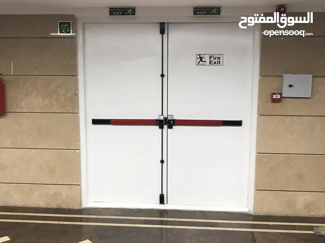 Double Wing Fire Door Definition norm as EI90, EI120- frame sheet 1.50mm- sash sheet 1mm