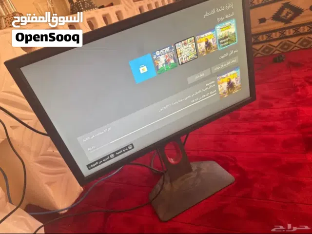 شاشة ألعاب نظيفه وجديده استخدام بسيط وحلوه حدي فيها 600