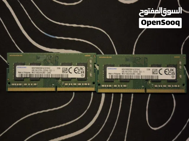 4+4 ram DDR4 3200MHz