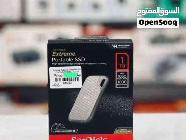 Sandisk Extreme Portable SSD 1TB. New