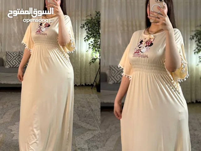 دشداشه . نسائي خفاش جديد الخامايه فانيلا زبده درجة_اولى القياس. افريه سايز الحد وزن 90