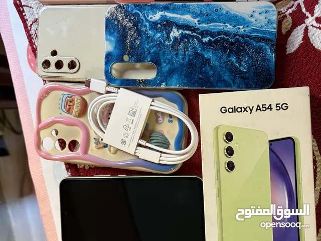 هاتف سامسونج A54 اخضر مساحة 128