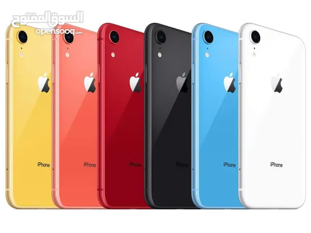 ايفون XR الاصلي جيجا 64 و 128 بطارية مشكل هدية كفر ولزقة وشاحن الاصلي متوفر توصيل