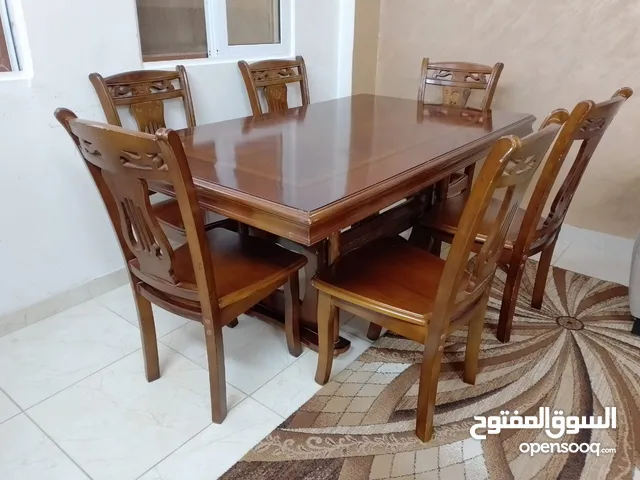 طاولة سفره 6 كراسي بحاله الوكاله