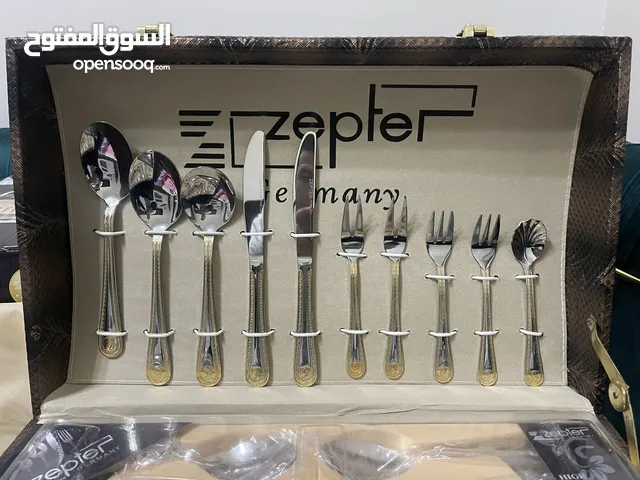 zepter cutlery set 72 pcs طقم معالق وارد المانيا جديد يمكن المعاينه قبل الاستلام لم يستعمل نهائي