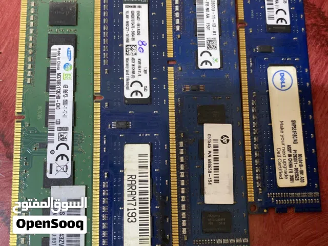 رامات بيسي  رامات كمبيوتر  RAM PC 4g DDR3