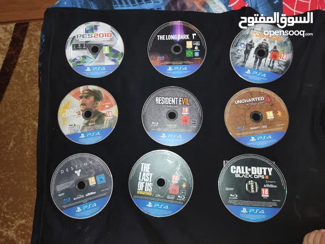 العاب بلايستيشن 4 مستعمله