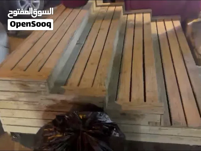 مدرج خشبي قواعد حديد مستعل ربي يبارك تعاله وشوف بي عينك