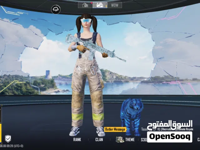 حساب ببجي للبيع
