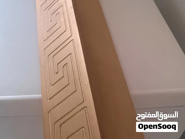 2 قصة ستار ، لوحة ستار خشب ام دي اف فيرساتشي. ذهبي.