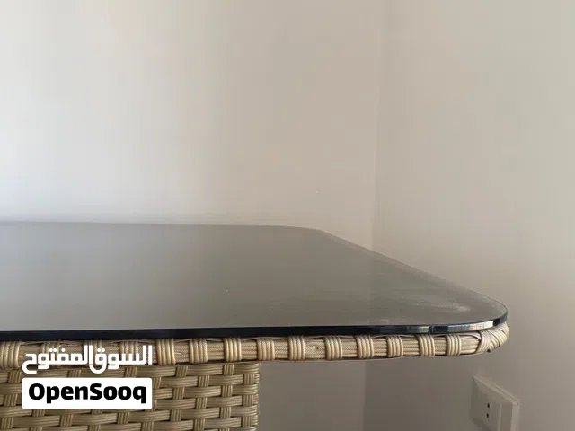 طاوله سفره راتان مع بنشات راتان كورنر 12 مقعد