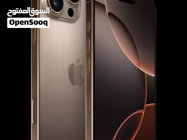 iPhone 16 pro max 512g مكرشم جديد سعر حرق