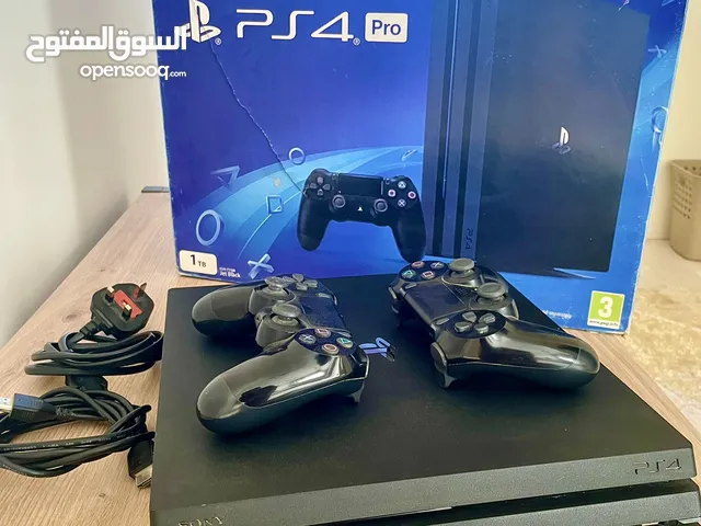 Play station 4 PRO  1TB الأصـــــلي  بالفاتورة . من الريادة