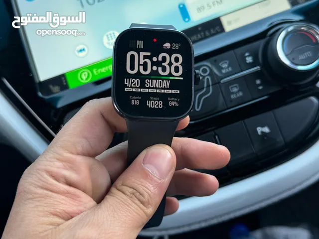 Xiaomi watch 4 لون اسود شبه وكالة