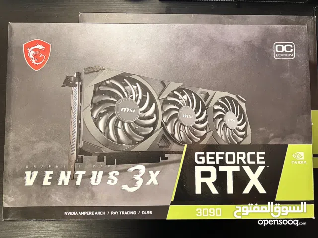 كرت شاشة RTX 3090 جديد بسعر ما تلاقي مثله