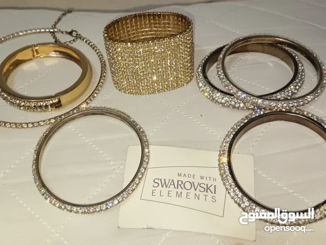 pre loved bangles and chokermade with Swarovski elements