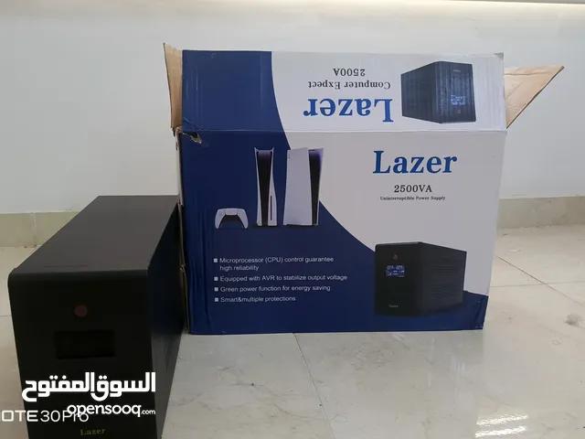 UPS LAZER 2500 VA offline يو بي اس ليزر 2500 فولط امبير اوفلاين 110 الاف دينار يشغل بلي 5او 4 شاشة