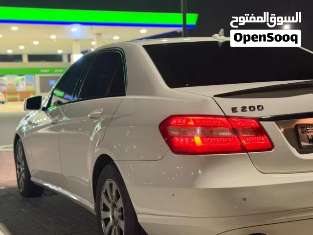 Mercedes E200 GCC مرسيدس