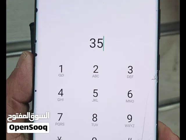 للبيع شاشات نوت عشرين  منقط ومشرخ  ب45الف